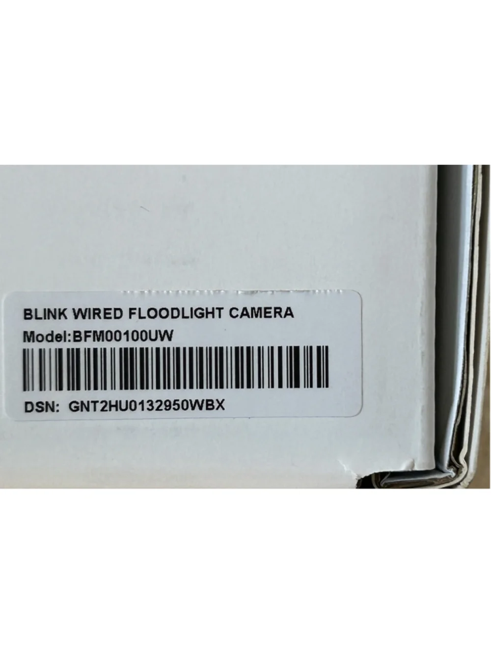 Blink Wired Floodlight Camera Wired LED Smart Security Camera 2600 Lumens